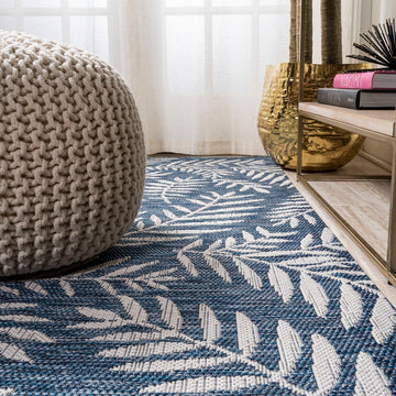 Nevis Palm Frond Indoor/outdoor Area Rug